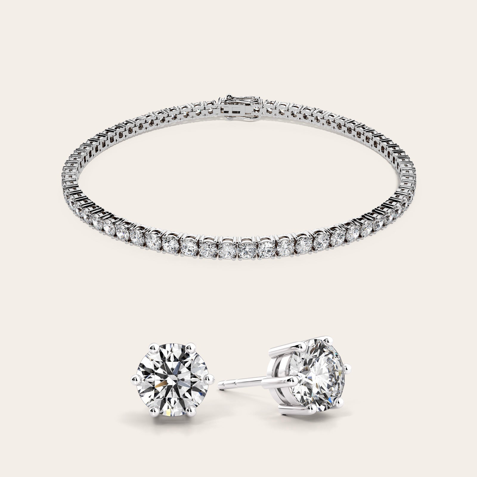 Eternal Bracelet + Eterna Earrings Set