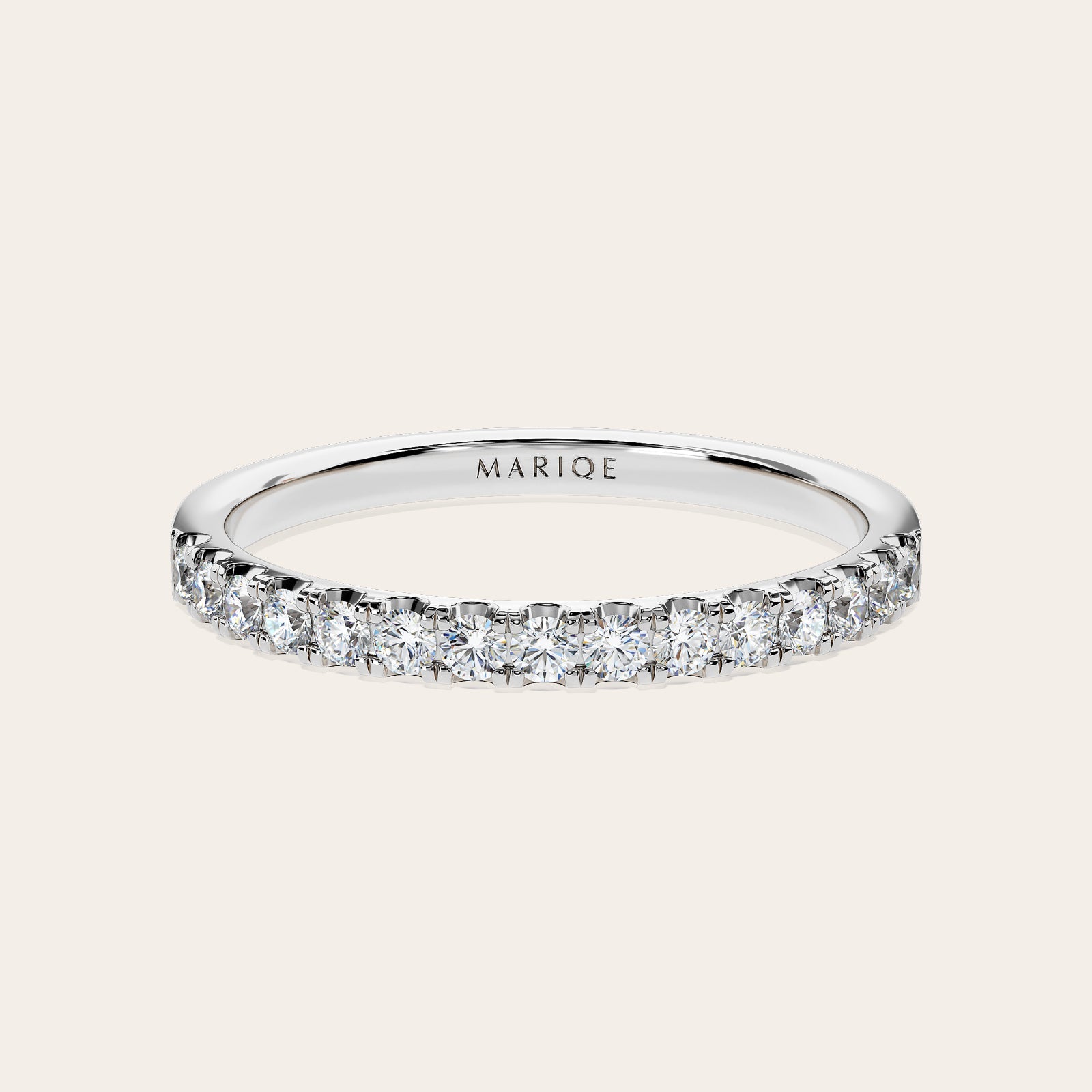 Eternità Half Band Ring