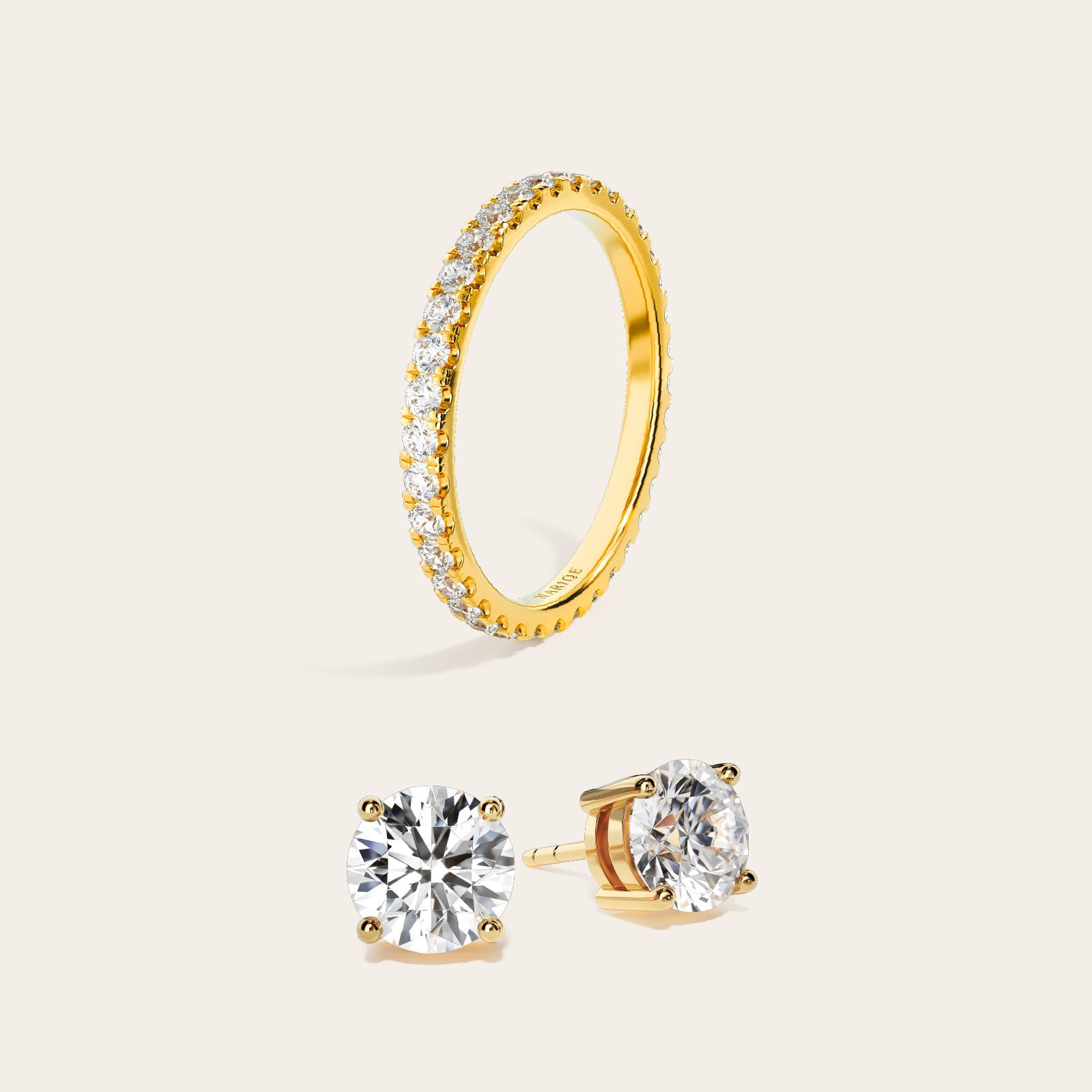 Eternità Full Band + Eterna Earrings Set