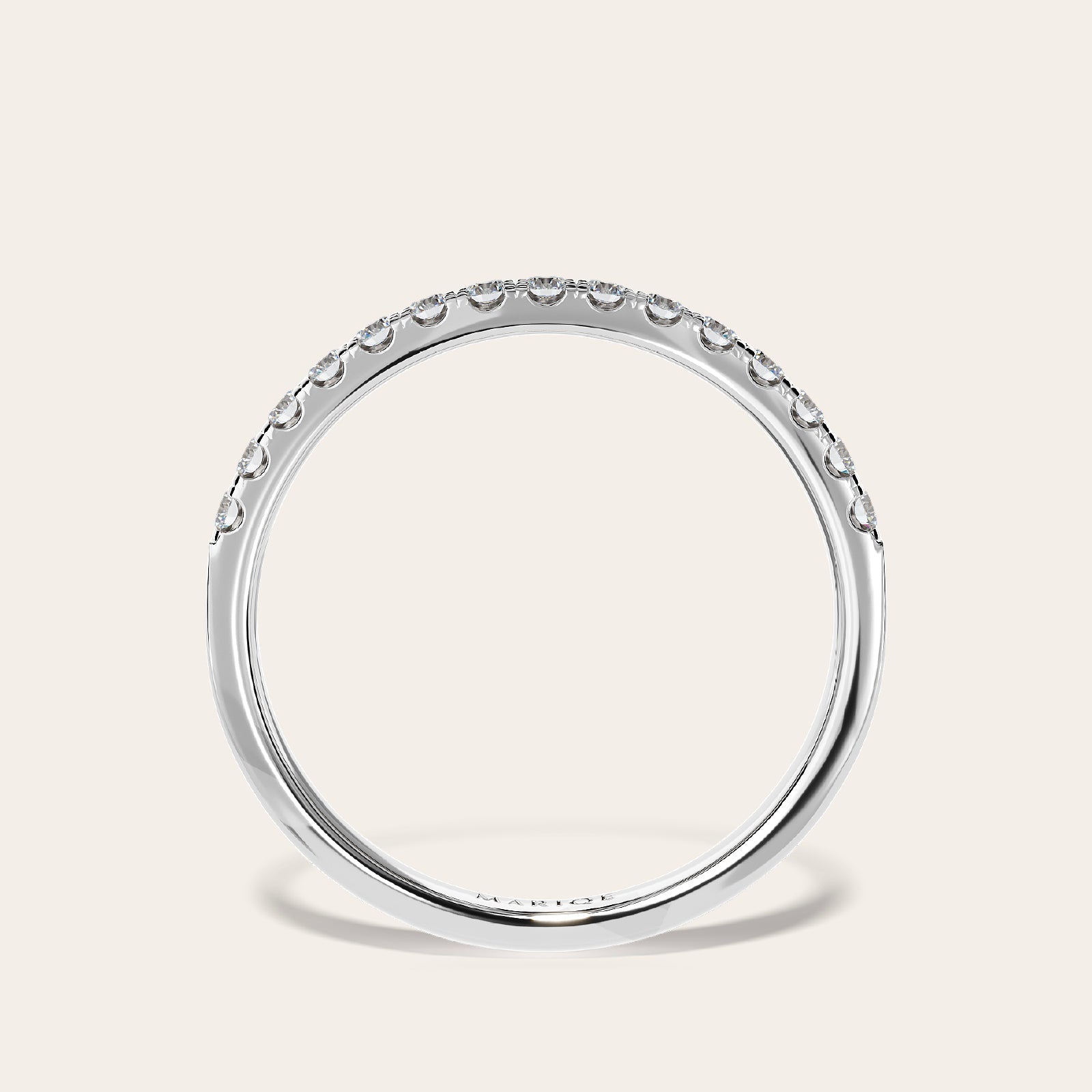 Eternità Half Band Ring