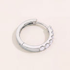 Pavé Huggie Earrings