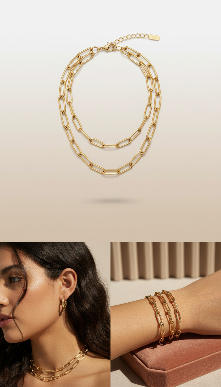 Serena Link Chain Necklace