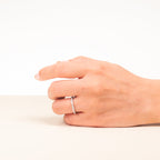 Eternità Half Band Ring