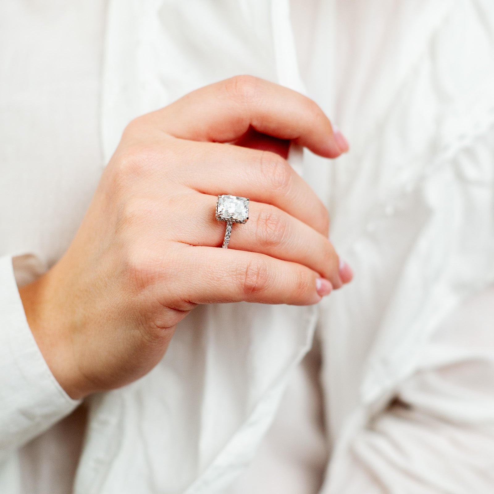 Smeraldo Eternità Ring