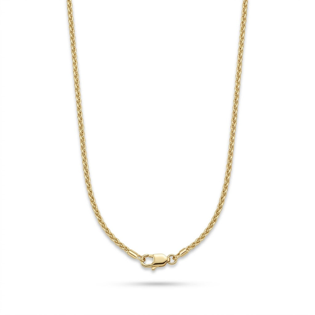 Minimalist Gold Rope Chain Necklace